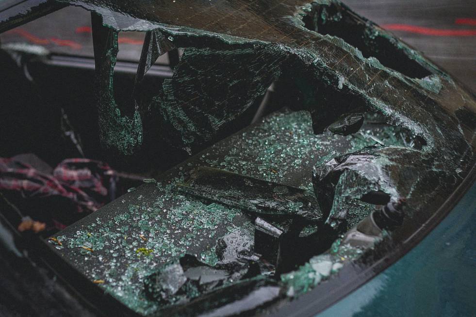 broken glass shattered glass